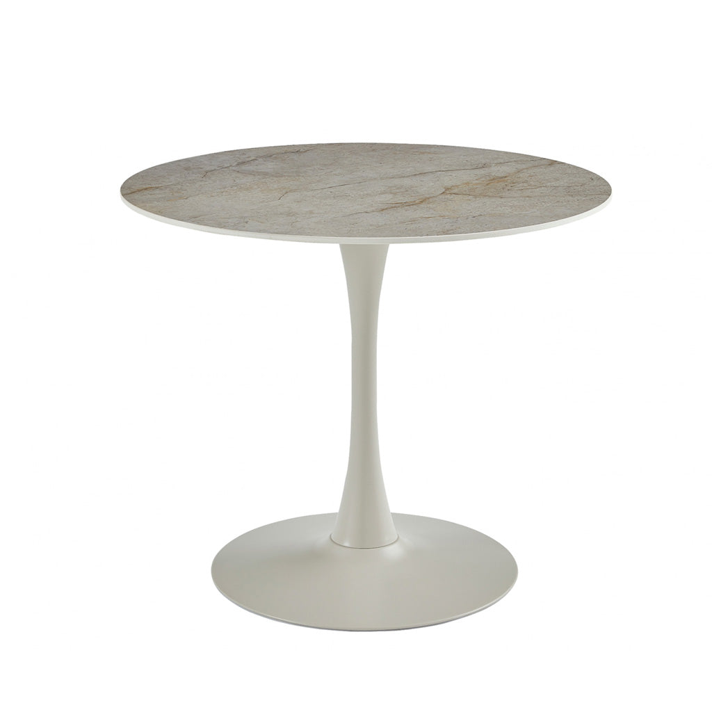 Scandi Medium Round Dining Table 900 Dia-Rocky
