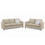 Kitty 2 Piece Fabric Sofa Set-3 Seater+2.5 Seater