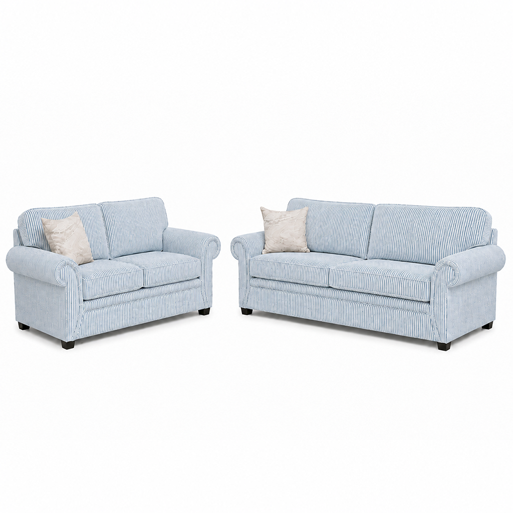 Hamilton 2 Piece Fabric Sofa Set