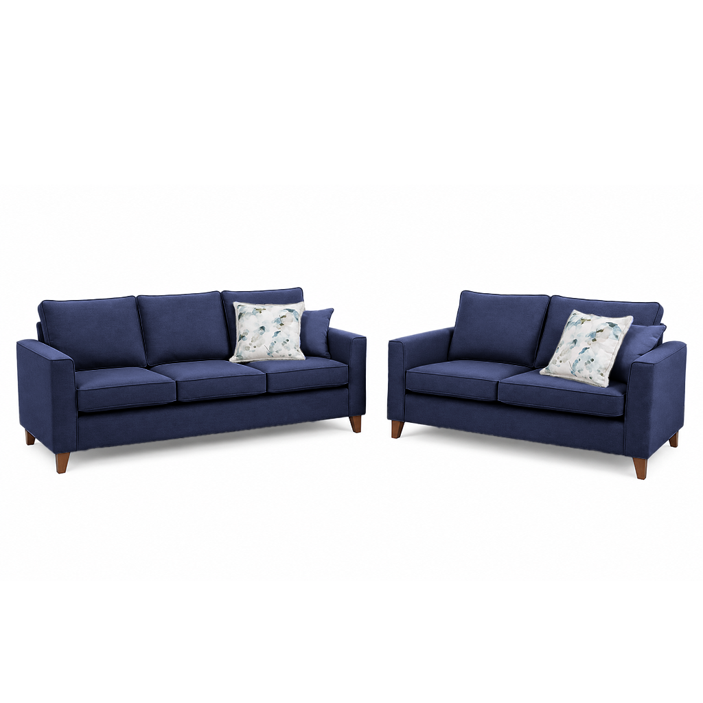 Kitty 2 Piece Fabric Sofa Set-3 Seater+2.5 Seater