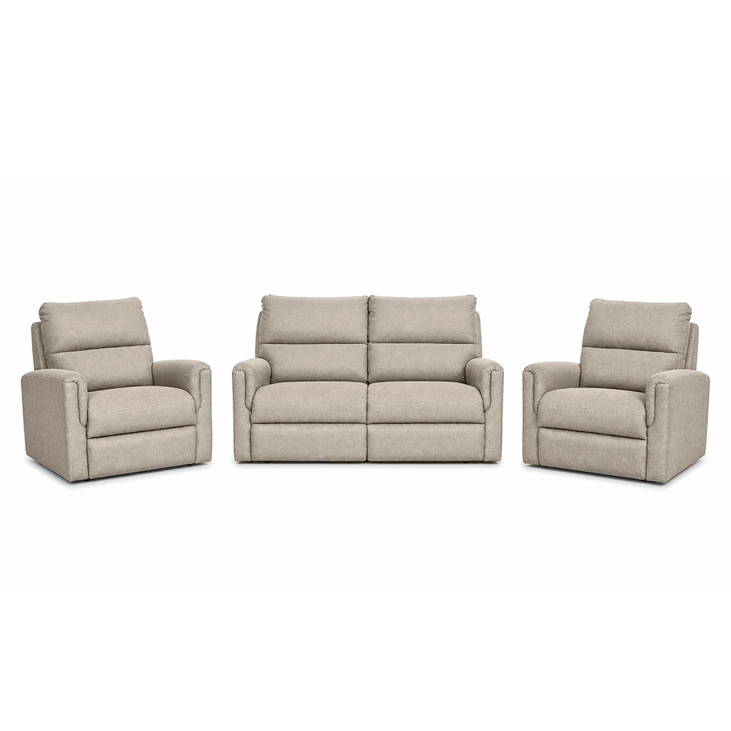 Erina 3 Piece Fabric Sofa Set Manual