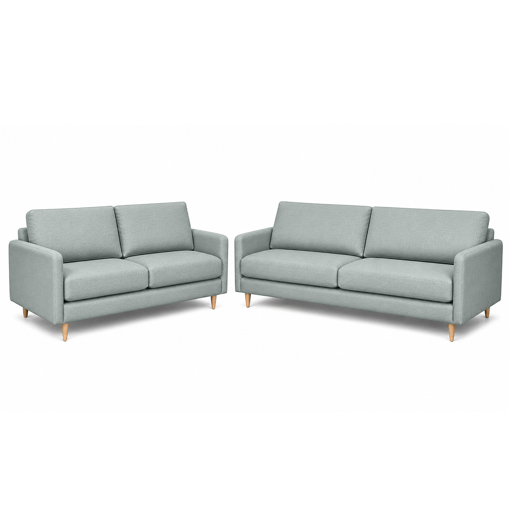 Mildura 2 Piece Fabric Sofa Set-3 Seater+2.5 Seater