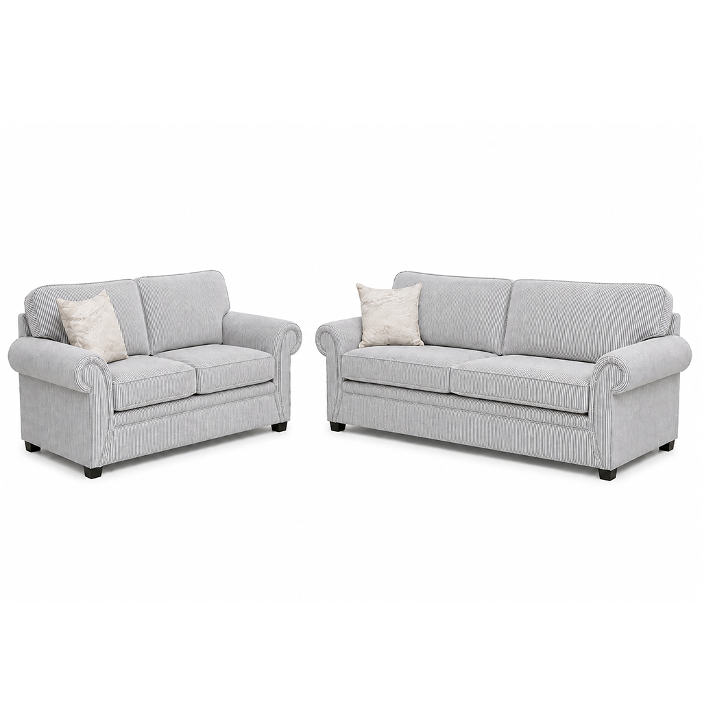 Hamilton 2 Piece Fabric Sofa Set
