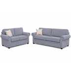 Hamilton 2 Piece Fabric Sofa Set