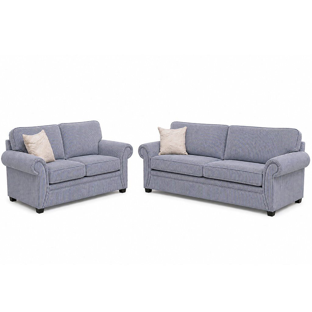 Hamilton 2 Piece Fabric Sofa Set