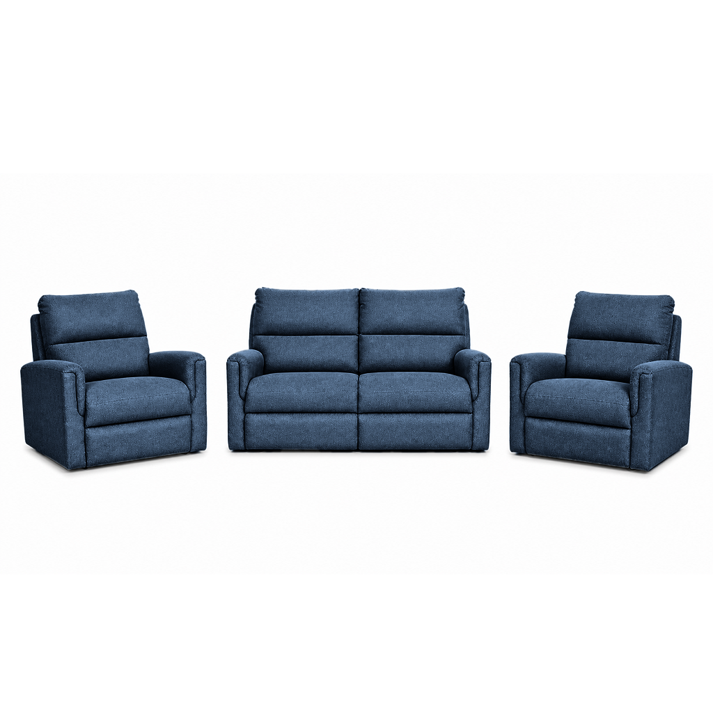 Erina 3 Piece Fabric Sofa Set Power 2.5S+ER+ER