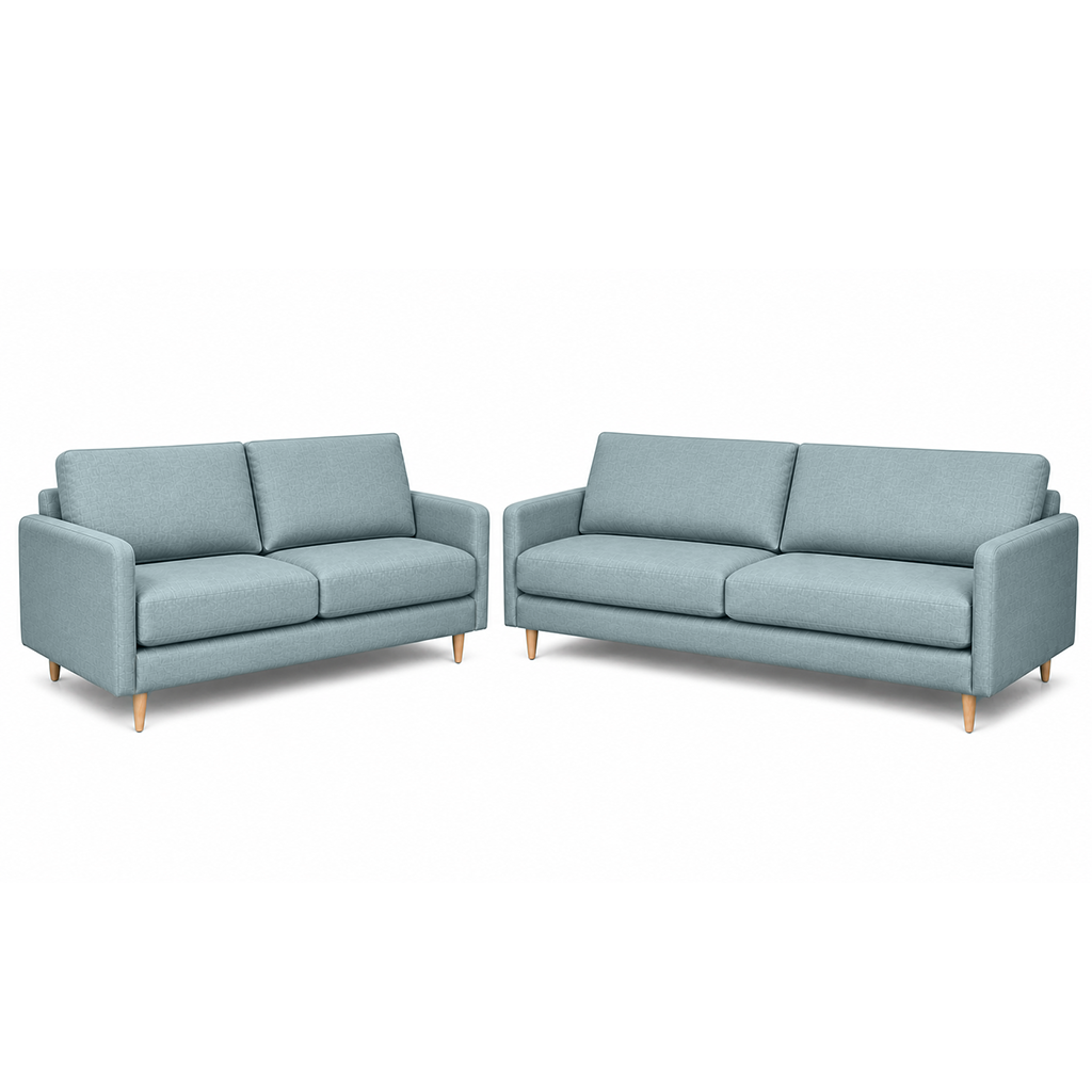 Mildura 2 Piece Fabric Sofa Set-3 Seater+2.5 Seater