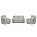 Monaro 3 Piece Fabric Manual Recliner Suite-2.5 Seater+2 Recliners
