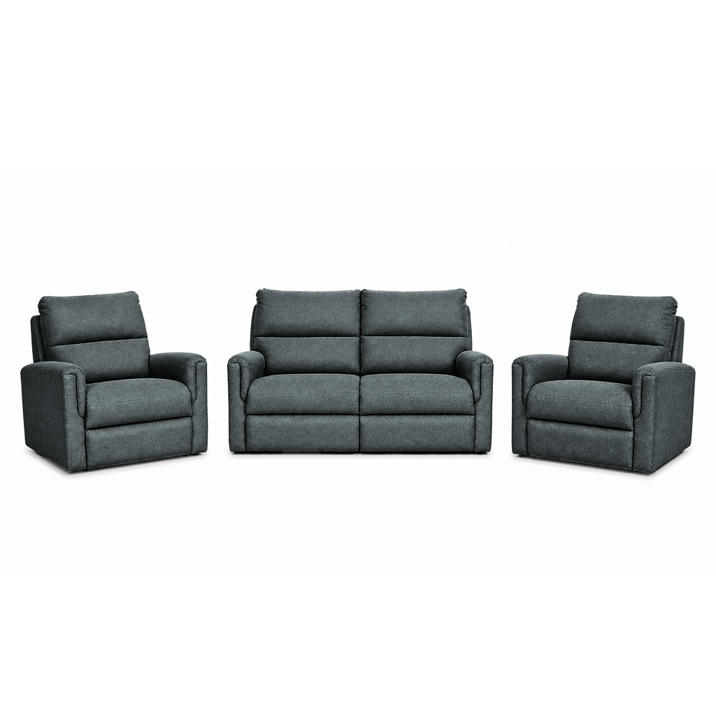 Erina 3 Piece Fabric Sofa Set Manual