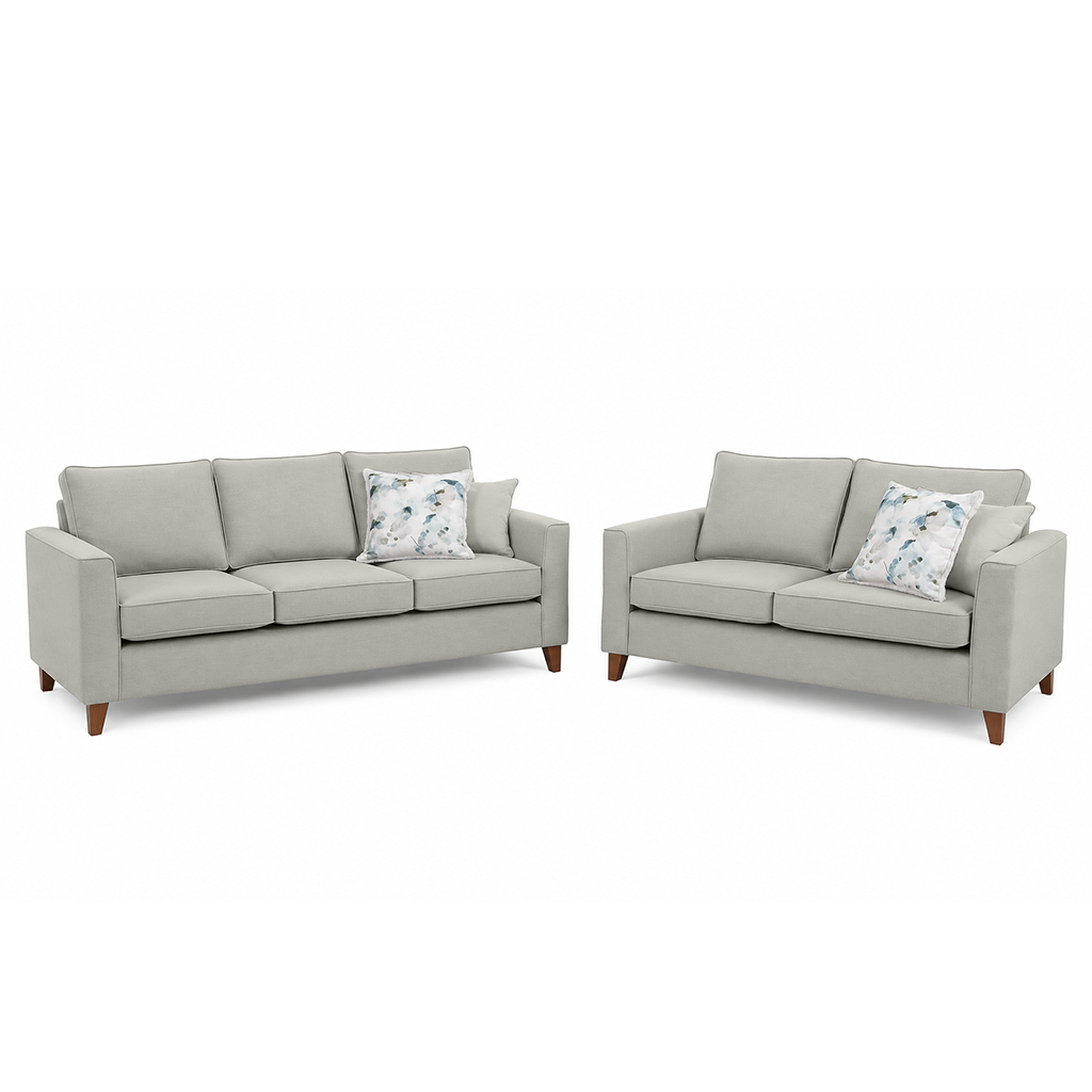 Kitty 2 Piece Fabric Sofa Set-3 Seater+2.5 Seater