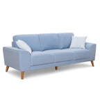 Skye 3 Seater Fabric-Delf