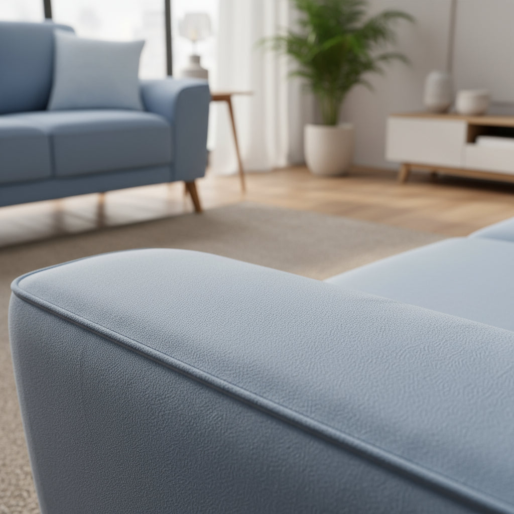 Skye 3 Seater Fabric-Delf