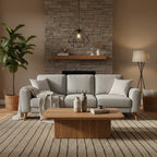 Skye 3 Seater Fabric-Smoke