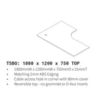 Barrel Oak Corner Top 1800x1200x750 T5BO