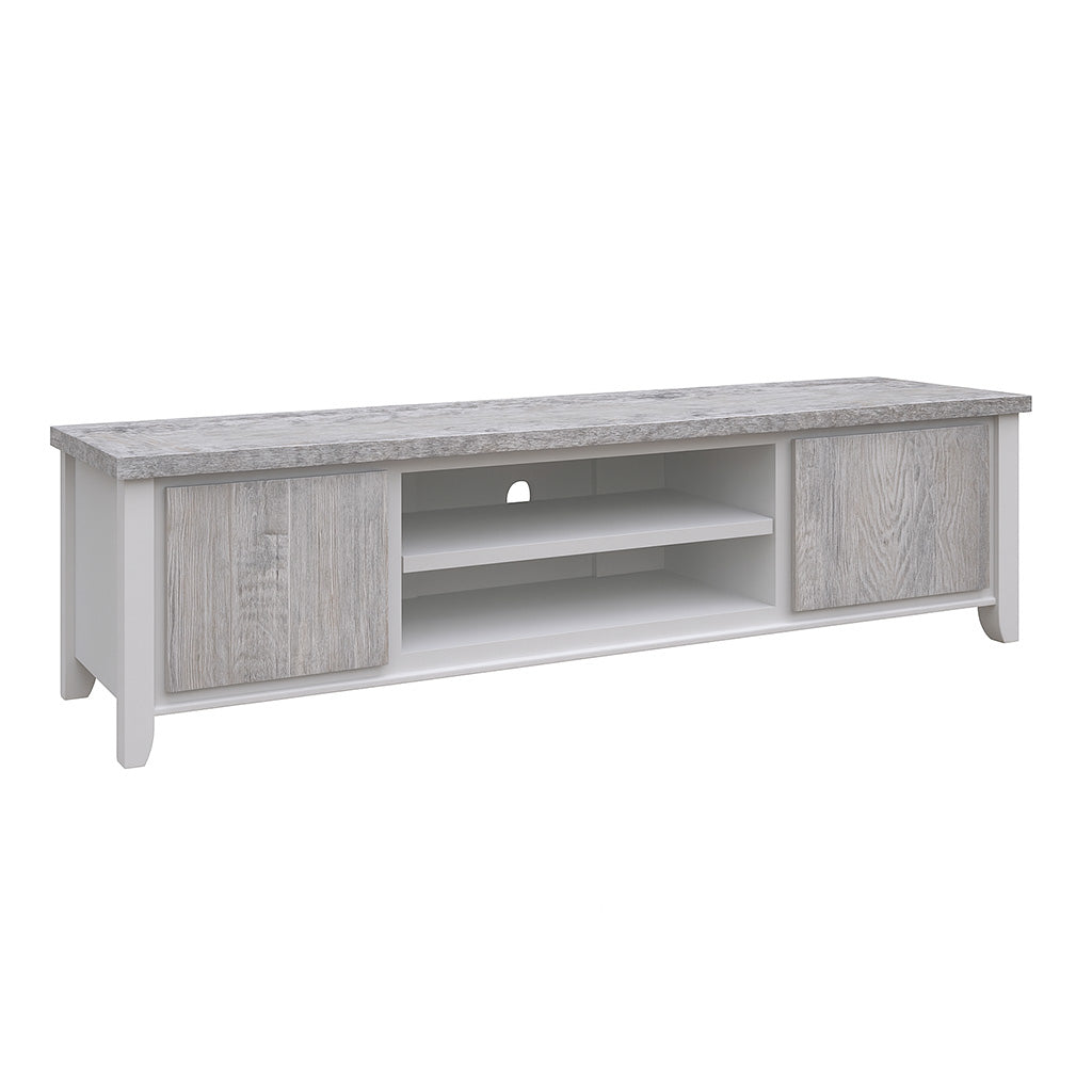 Valencia 2100 Entertainment Unit-Brushed White