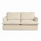 Waverley 2 Seater Fabric Sofa-Rattan