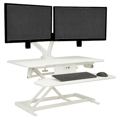 Vertipro On Desk Riser-White